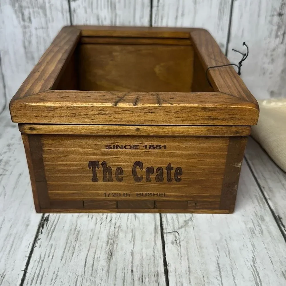 Olde Colonial Designs DIY Cranberry Scoop Needlework The Crate 1/20th‎ Bushel
